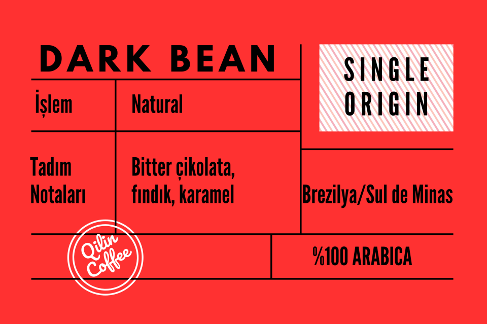 Dark Bean Espresso & Filtre Kahve 200 Gr Paket