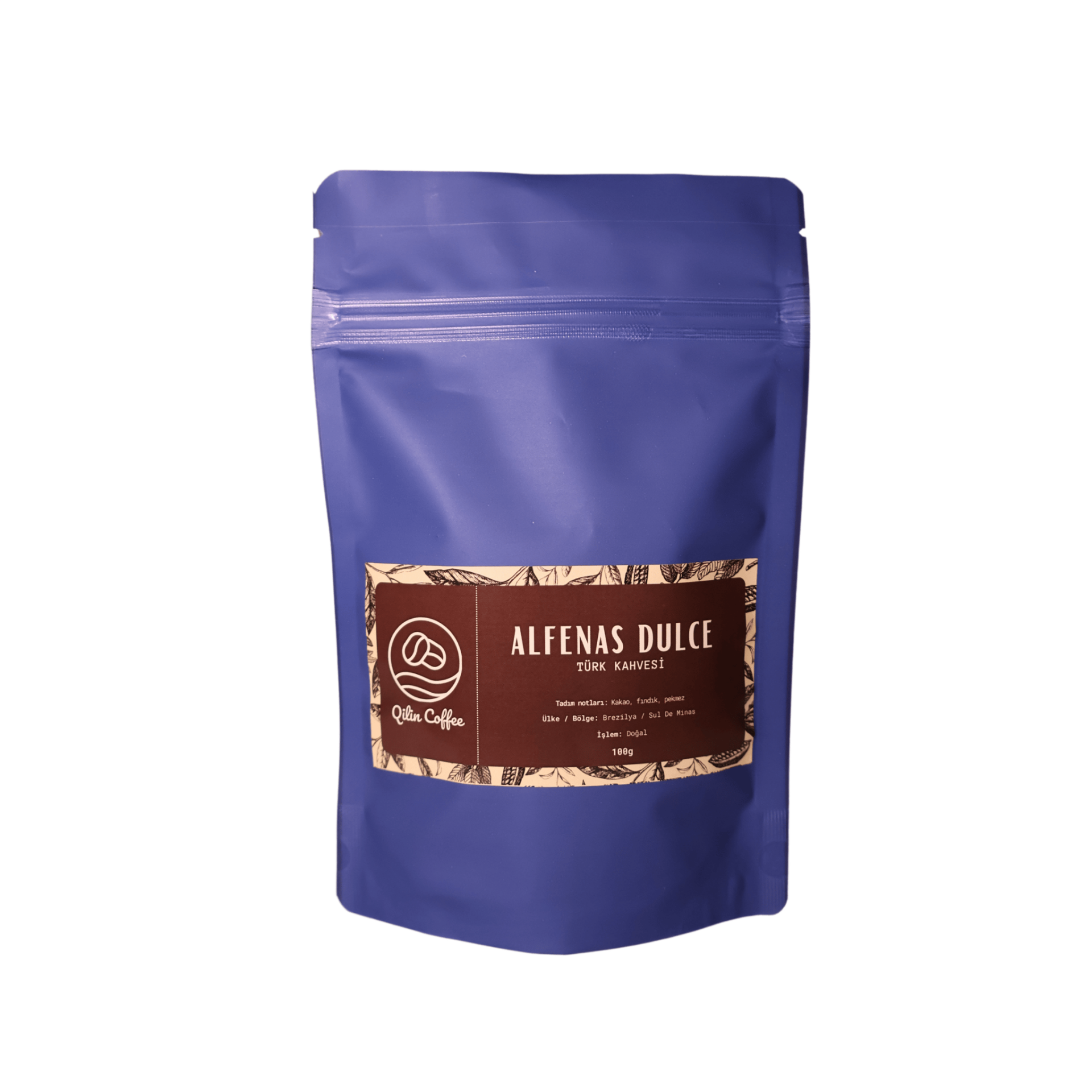 Alfenas Dulce Türk Kahvesi 100 Gr Paket