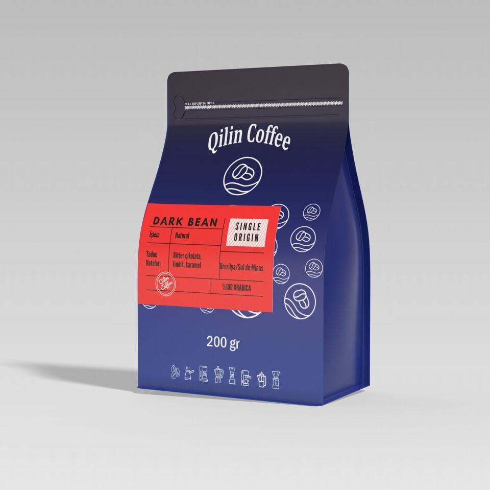 Dark Bean Espresso & Filtre Kahve 200 Gr Paket