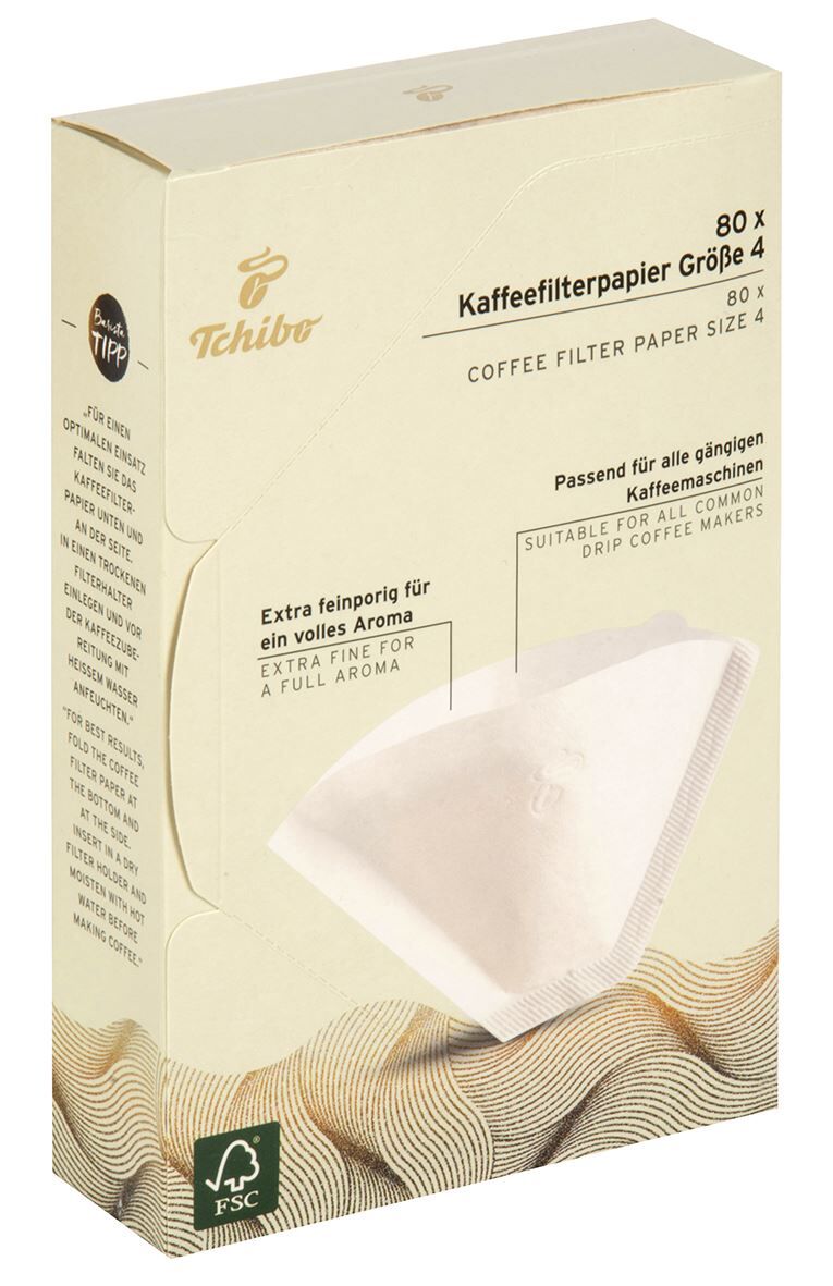 Tchıbo Filtre Kahve Kağıdı 80Li (Size4)