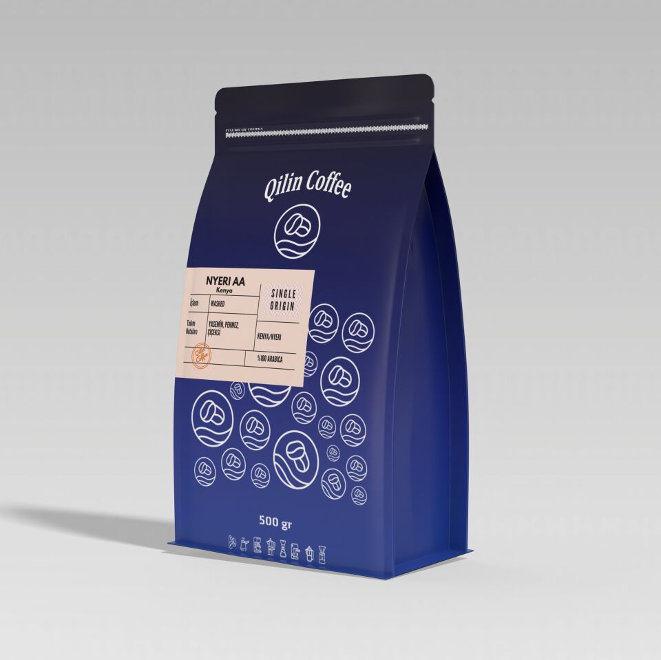 Kenya Nyeri AA Filtre&Espresso Kahve 1 Kg Paket