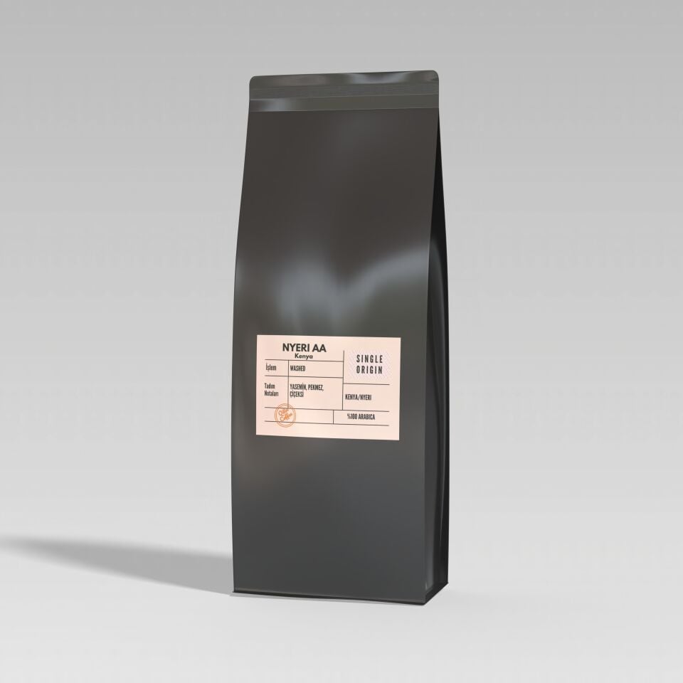 Kenya Nyeri AA Filtre&Espresso Kahve 1 Kg Paket